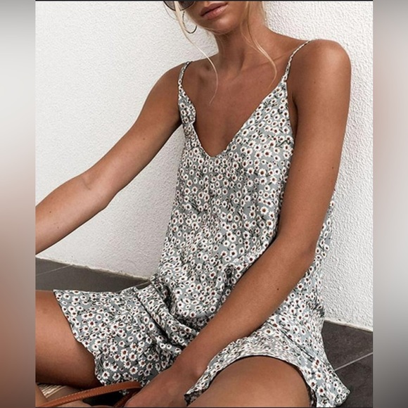 Military Hippie Medium Mini Dress - Picture 1 of 8